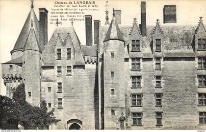 CPA Chateau de Langeais