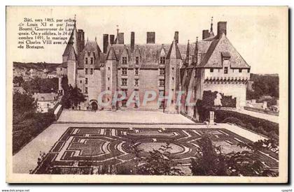 CPA Langeais Le chateau