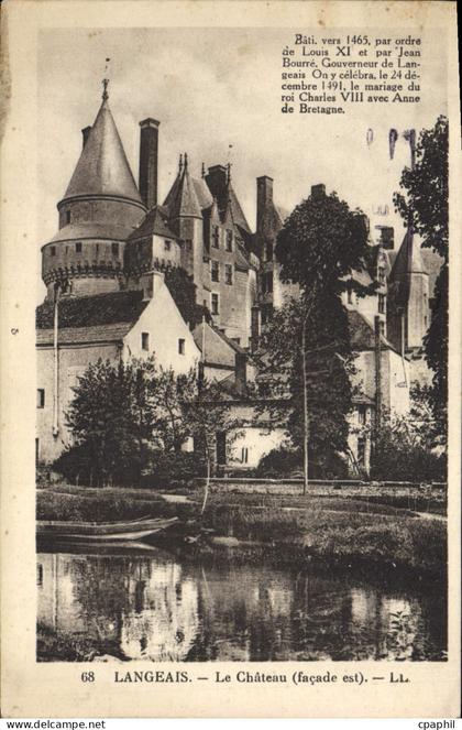CPA Langeais Le Chateau