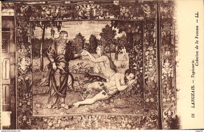 CPA Langeais Tapisserie