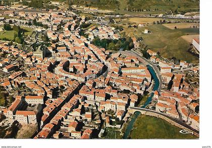 LANGOGNE - Vue générale Aérienne