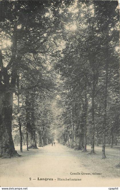 CPA Langres Blanchefontaine