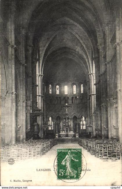 CPA Langres Cathedrale