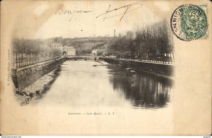 CPA Lannion Les Quais