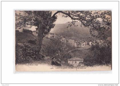 06 LANTOSQUE Vue Générale, ed Cauvin 1406, 1922