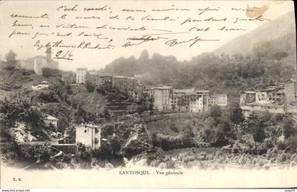 CPA Lantosque Vue Generale
