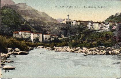 CPA Lantosque Vue Generale