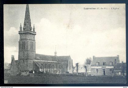 cpa du 22  Lanvellec , l' église  SPT21-57