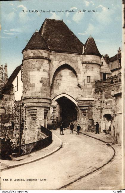 CPA Laon Porte d'Arden