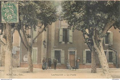 CPA 84 Vaucluse Lapalud La Poste
