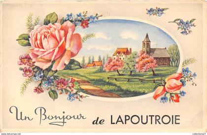 68-LAPOUTROIE- UN BONJOUR DE LAPOUTROIE