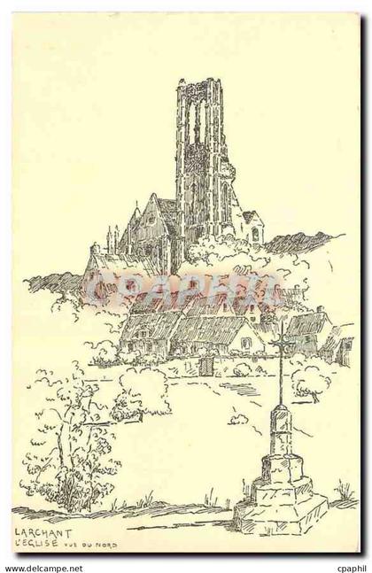 CPA Larchant l'Eglise