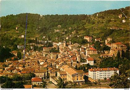 07 - Largentière - Vue Générale aérienne - CPM - Voir Scans Recto-Verso