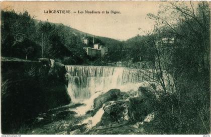 CPA LARGENTIERE - Les Moulinets et la Digue (484956)