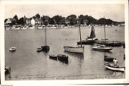 CPA Larmor Plage Pointe Et Plage De Toulhars