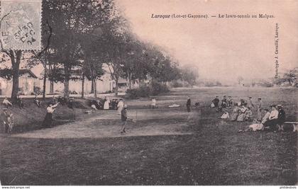 LOT ET GARONNE  LAROQUE  Le Lawn Tennis