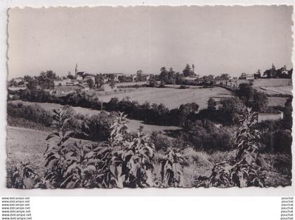 O5-47) LAROQUE - TIMBAULT (LOT ET GARONNE) VUE GENERALE  - ( 2 SCANS )