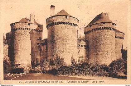 53-LASSAY LES CHATEAUX CHATEAU DE LASSAY-N°4172-E/0087