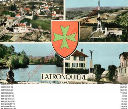 46.  LATRONQUIERE .  CP multivues .