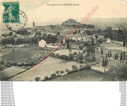 81.  LAUTREC . Vue générale .