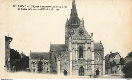 CPA Laval L'Eglise d'Avesnieres