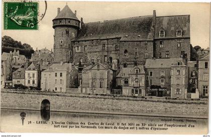 CPA Laval-L'Ancien Chateau des Comtes de Laval (186848)
