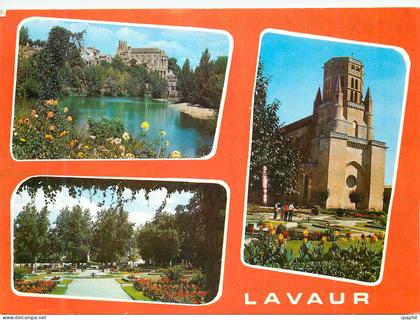 CPM Lavaur La Cathedrale Saint Alain les Jardins