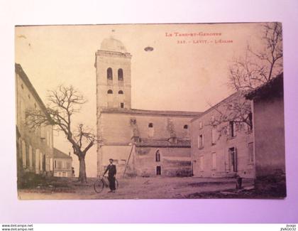 2023 - 4394  LAVIT  (Tarn-et-Garonne)  :  L'EGLISE   1923   XXX