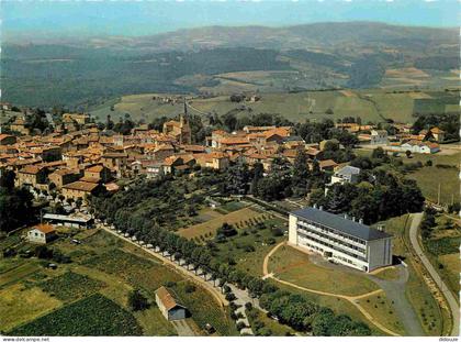 Carte Postale - 69 - Le Bois d'Oingt - Vue générale aérienne - au premier plan la Maison de Repos - CPM - Voir Scans Rec