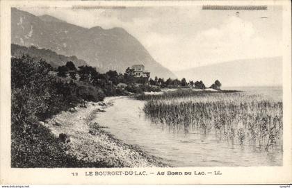 CPA Le Bourget Du Lac Au Bord Du Lac