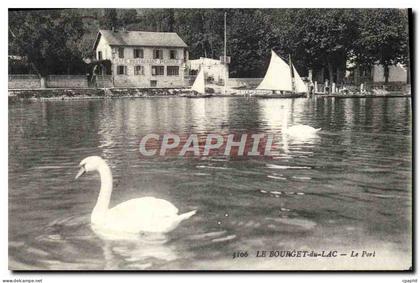 CPA Le Bourget du Lac Cygne Cafe Restaurant Perrier