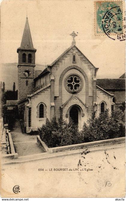 CPA Le BOURGET-du-LAC - L'Église (651701)