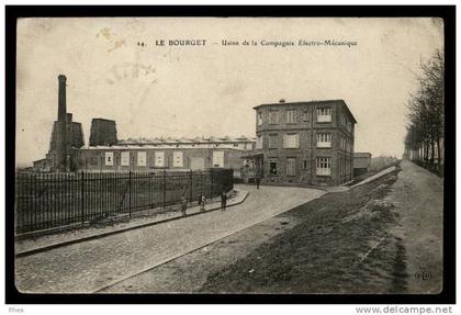 93 Le Bourget usine electrique D93D C93013C RH089292