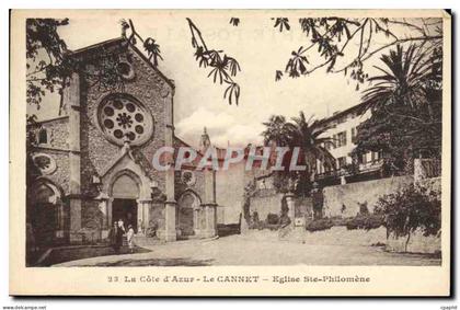 CPA Le Cannet Eglise Ste Philomene