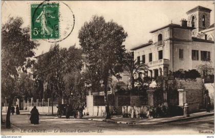 CPA LE CANNET Le Boulevard Carnot (1111355)