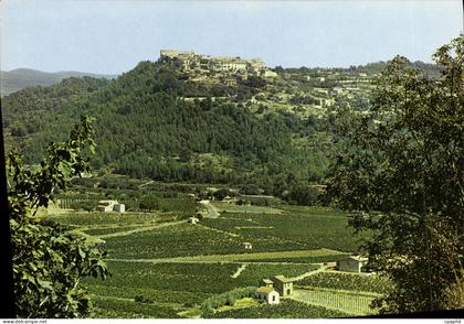 CPM Le Castellet Vue Panoramique Sur Le Village