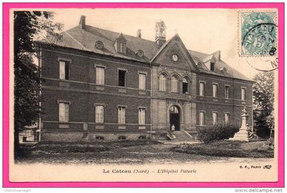 Le Cateau - L'Hôpital Paturle - Animée - Édition B.F. - 1906