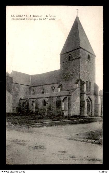 08 - LE CHESNE - L'EGLISE