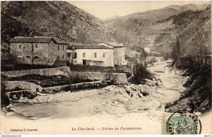 CPA Le CHEYLARD Usines de Carmentran (398701)