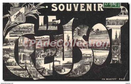 CPA Le Creusot souvenir