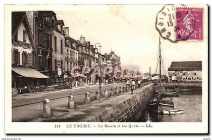Le Croisic CPA Le bassin et les quais