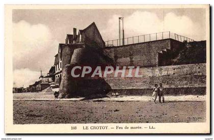 CPA Le Crotoy feu de maree