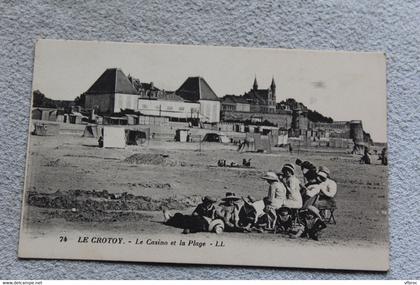 I08, le Crotoy, le casino et la plage, Somme 80