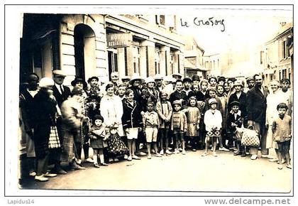 N 483 / CPA  CARTE PHOTO ???? LE CROTOY????    (80)