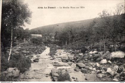 CPA Le Faouet Le Moulin Blanc sur l Elle