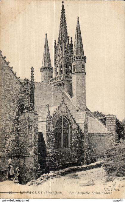 CPA Le Faouet(Morbihan) La Chapelle Saint Fiacre