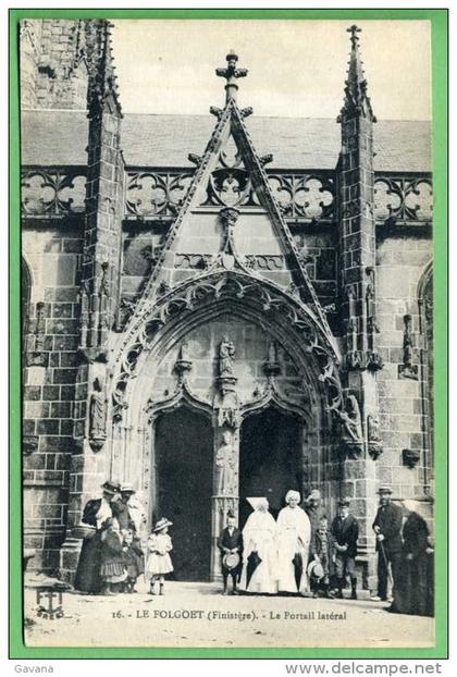 29 LE FOLGOET - Le portail latéral