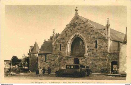 Carte Postale Ancienne - 29 - Le Folgoet - Le Patronage - Abri des Pèlerins - Auberge de jeunesse - Animée - Automobiles