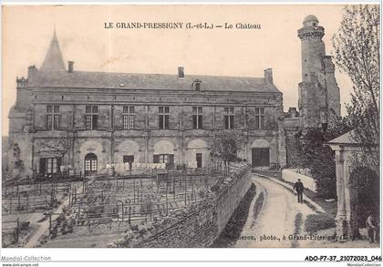 ADOP7-37-0623 - LE GRAND PRESSIGNY - Le château