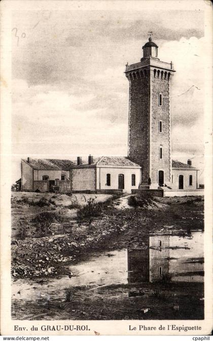 CPA Environs du Grau Du Roi Le Phare de I Espiguette